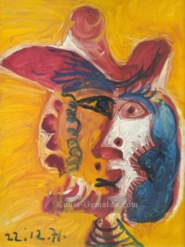  picasso - Tete d Man 94 1971 kubist Pablo Picasso